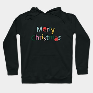 Colorful Merry Christmas Hoodie